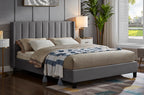 T2190 Platform Bed Velvet