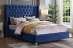 T2380 Platform Bed Velvet