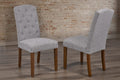 T256 Parson Dining Chairs 2pcs set