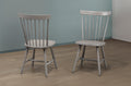 T3055 Wooden Dining Chairs 2pcs set