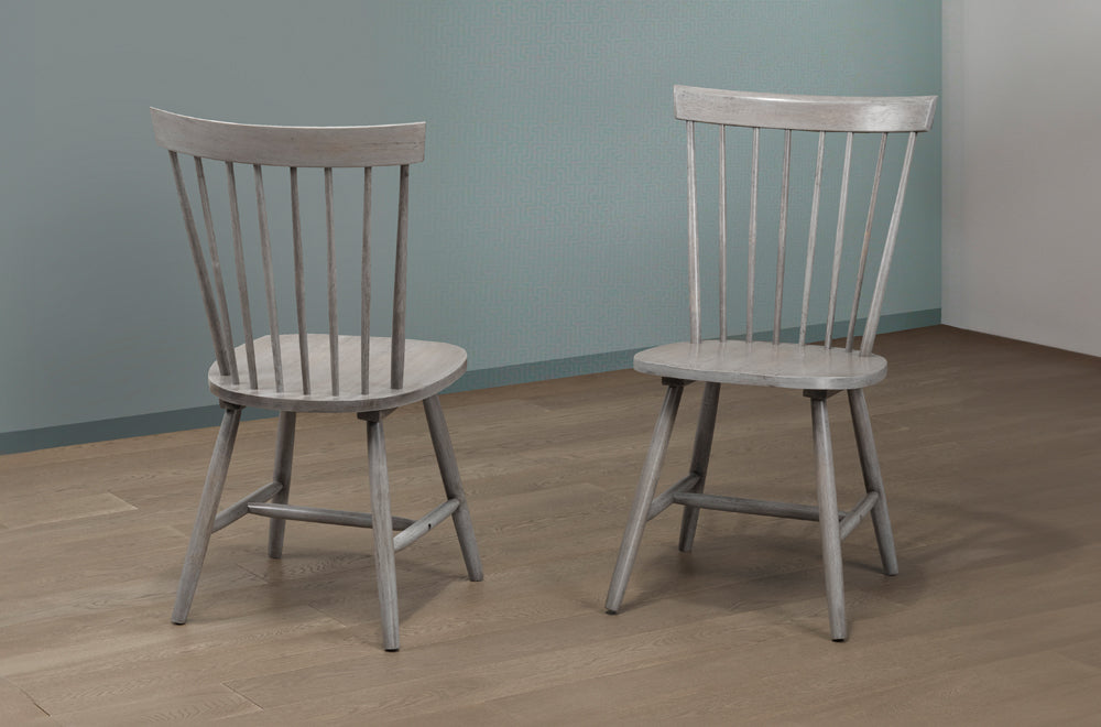 T3055 Wooden Dining Chairs 2pcs set