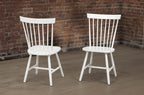 T3055 Wooden Dining Chairs 2pcs set