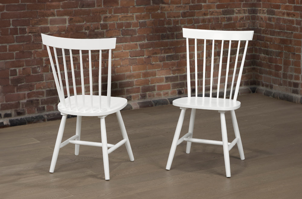 T3055 Wooden Dining Chairs 2pcs set