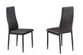 T3407 Black Dining Chairs 6pcs set