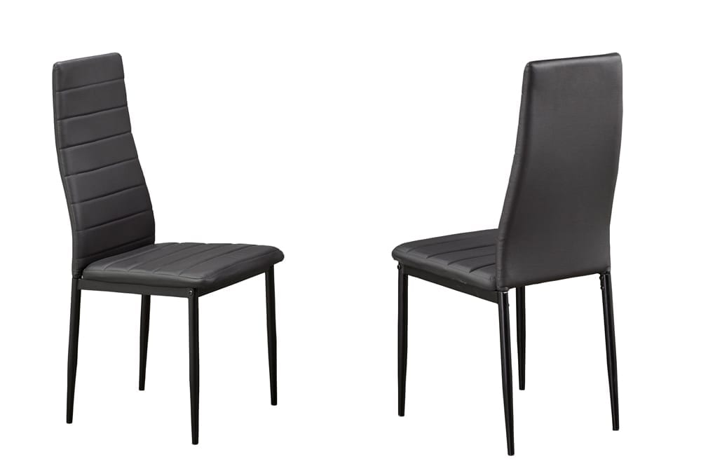 T3407 Black Dining Chairs 6pcs set