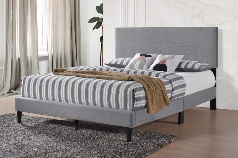 T2105 Platform Bed with Adjustable Headboard