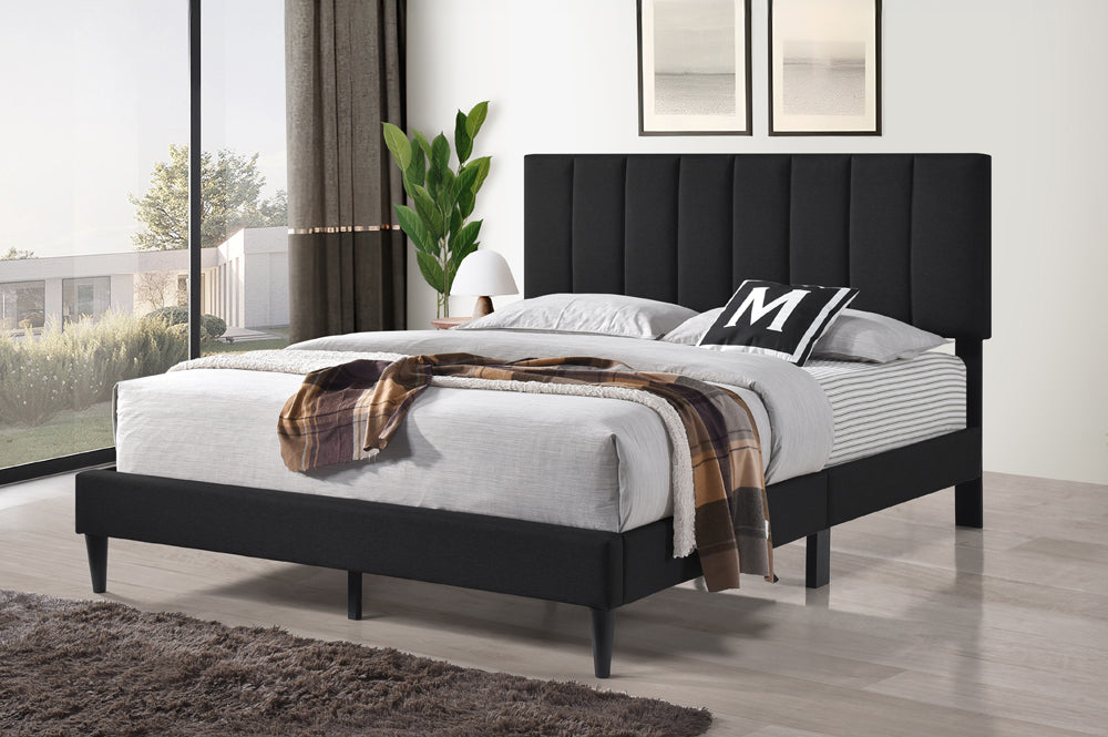 T2107 Platform Bed with Adjustable Headboard