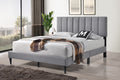 T2107 Platform Bed with Adjustable Headboard