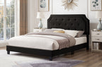 T2108 Platform Bed Velvet