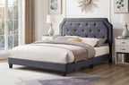 T2108 Platform Bed Velvet