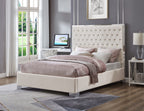 T2385 Platform Bed Velvet