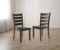T3016 Wooden Dining Chairs 2pcs set